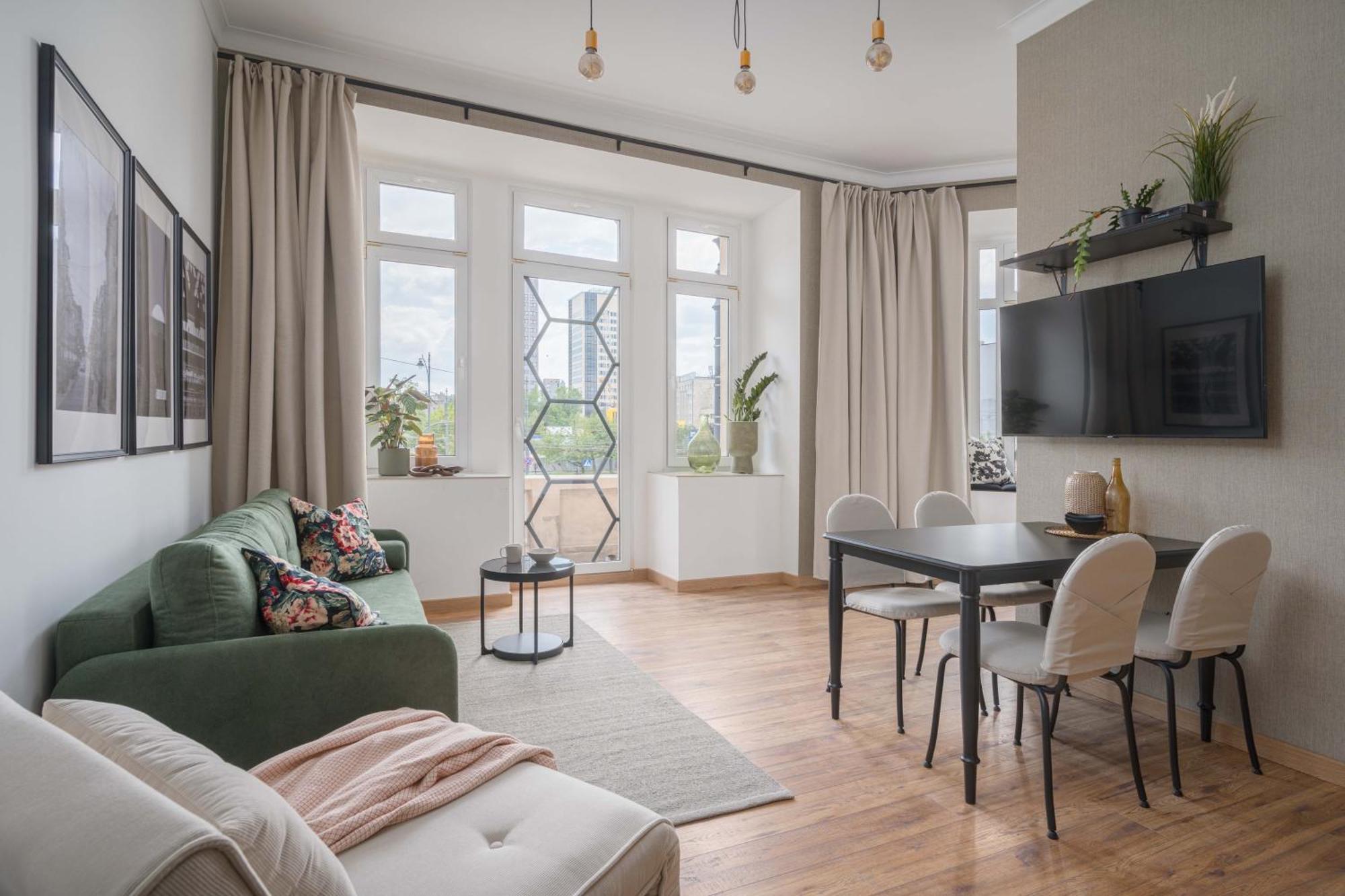 לודז' Polonia Residence Panorama By Lookap Klimatyzacja מראה חיצוני תמונה